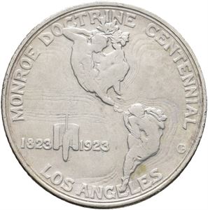 1/2 Dollar Monroe Doctrine 1923 S