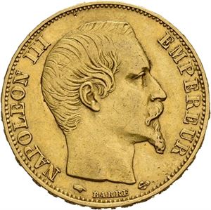 Napoleon III, 20 francs 1856 A