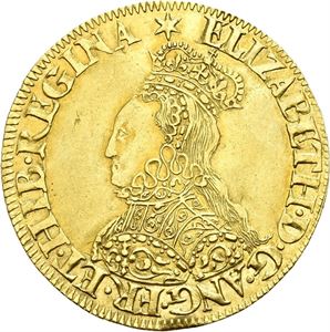 Elizabeth I 1558-1603, 1/2 pound, milled coinage 1561-1570