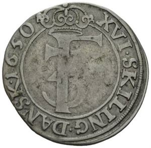 1 mark 1650. S.27. Ex. Kjøpt av Numisma 29/1-2011