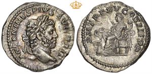 AR Denarius, AD 212
