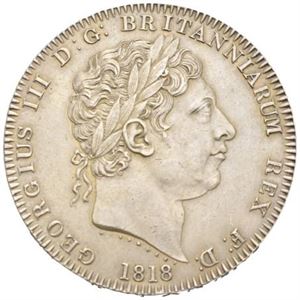 George III, crown 1818