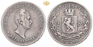 1/2 speciedaler 1846