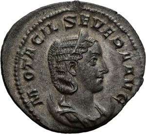Otacilia Severa g.m. Philip I, antoninian, Roma 245-247 e.Kr. R: Concordia sitte
