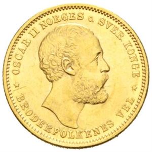 20 kroner 1879.