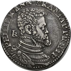 Napoli, Philip II 1554-1598, 1/2 dukato u.år/n.d.