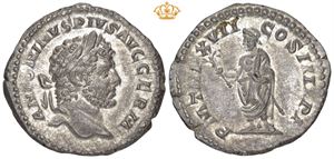 AR Denarius, AD 214