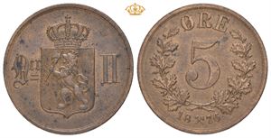 5 øre 1876