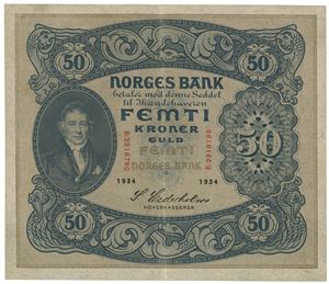 50 kroner 1934 B 2916790