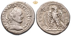 SYRIA, Seleucis and Pieria. Antioch. Vespasian, AD 69-79. AR tetradrachm (14,30 g).