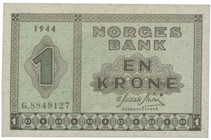 1 krone 1944 G