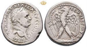 SYRIA, Seleucis and Pieria. Antioch. Vespasian, AD 69-79. AR tetradrachm (14,22 g).