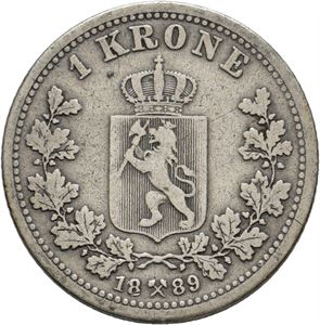 1 krone 1889