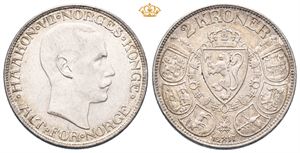 Norway. 2 kroner 1917