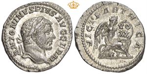 AR Denarius, AD 216-217