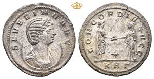 Severina. Augusta, AD 270-275. BI antoninianus (3,74 g)