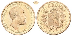 20 kroner 1886