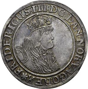 FREDERIK III 1648-1670. Speciedaler 1650. S.18
