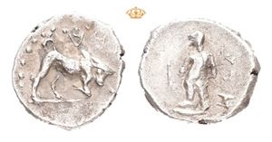 ASIA MINOR, uncertain (Cilicia?). 4th-3rd centuries BC. AR obol (10 mm; 0,60 g)