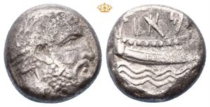 PHOENICIA, Arados. Uncertain king. Circa 348/7-339/8 BC. AR Stater (10,39 g)