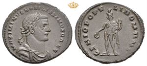 Maximinus II. As Caesar, AD 305-309. Æ follis (10,25 g)