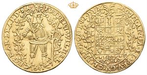 2 dukat 1641. (6,84 g). Berlin. Hempespor kl. 12/has been mounted