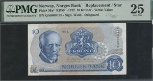 10 kroner 1972 QA