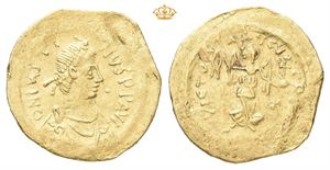 Justin I, AD 518-527. AV tremissis (1,37 g)