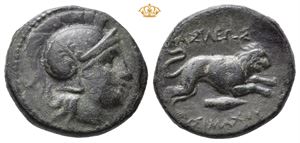 KINGS of THRACE. Lysimachos, 305-281 BC. Æ (20 mm; 5,67 g)