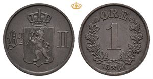 1 øre 1889