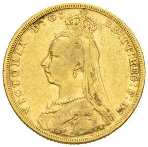 Victoria, sovereign 1889 M