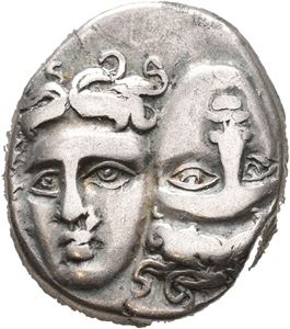 MOESIA INFERIOR, Istros. 340/30 - 313 BC. AR drachm (5,68 g)