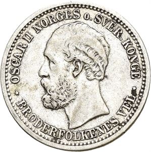 1 krone 1889