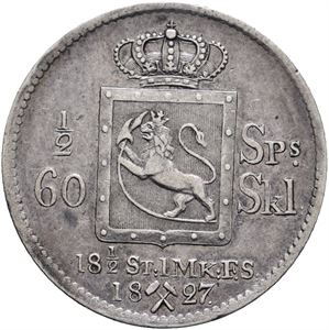 1/2 Speciedaler 1827