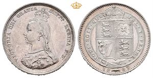 Victoria, shilling 1887