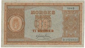 10 kr 1945