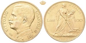 Vittorio Emanuele III, 100 lire 1912