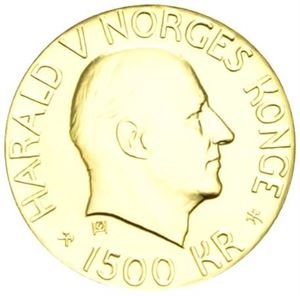 1500 kroner 2001. Nobel.