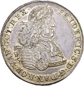 FREDERIK III 1648-1670 Speciedaler 1665. S.31