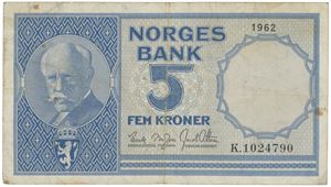 5 kr 1962