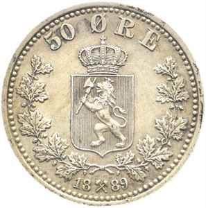 50 øre 1889
