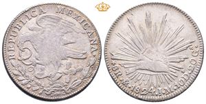 Mexico. 8 reales 1824. JM