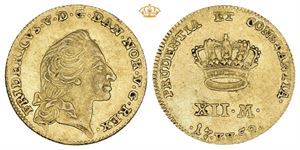 12 mark / kurantdukat 1759