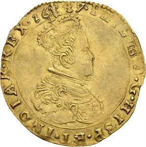 Philip IV, 2 souverain d`or 1647. Brügge