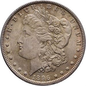 Morgan Dollar 1896