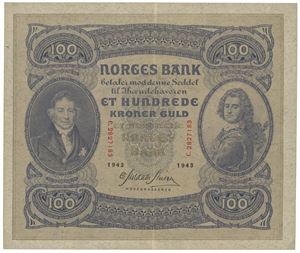 100 kr 1943