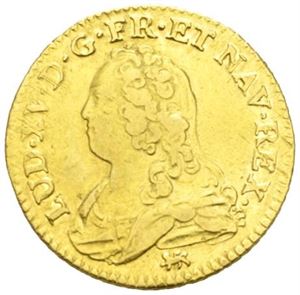 Ludvig XV, Louis d`or 1730 T.