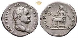 Vespasian. AD 69-79. AR denarius (3,38 g).