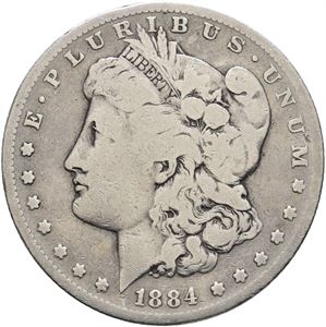 1 dollar 1884 S