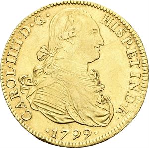 Carl IV, 8 escudos 1799